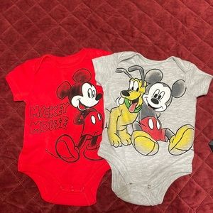 Mickey Mouse onesies